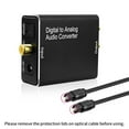 thumbnail image 3 of Digital to Analog Audio Converter, Digital SPDIF Optical to Analog L/R & 3.5Mm AUX Stereo Audio Adapter, 3 of 8