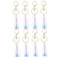 thumbnail image 4 of WHAMVOX 8pcs Keychain Car Key Rings Bag Key Pendant Purse Keychain Backpack Hanging Ornaments, 4 of 7