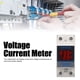 thumbnail image 5 of Medidor De Corriente De Voltaje, Hogar Monofásico Lectura Directa Medidor De Corriente De Voltaje De Carril DIN AC50-500V Pantalla Digital Protección IP20 Alta Precisión Para El, 5 of 8