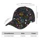 thumbnail image 2 of Fotbe I love you Mom Gorro Clásico de Béisbol, Gorra Ajustable con Broche Snapback, Gorro de Exterior de Algodón Suave, 2 of 6