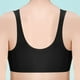 thumbnail image 4 of Lencería sin costuras de malla para mujer: camiseta deportiva sexy para yoga, con fruncido y soporte en la espalda, tirantes ajustables, material de nailon y spandex. Nota: consulte la tabla de tal, 4 of 5
