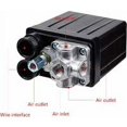 thumbnail image 2 of Interruptor de presión del compresor de aire con 4 salidas 90-120 PSI 240V Válvula de control del interruptor de presión Piezas del compresor Ormromra BST3082874, 2 of 5