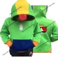 thumbnail image 2 of Sudadera con capucha de disfraces de anime de 4 a 16 años, sudadera con capucha con estampado 3D de León y cuervo, camiseta de manga corta, camisetas de dibujos animados nuevas de 2024, 2 of 5