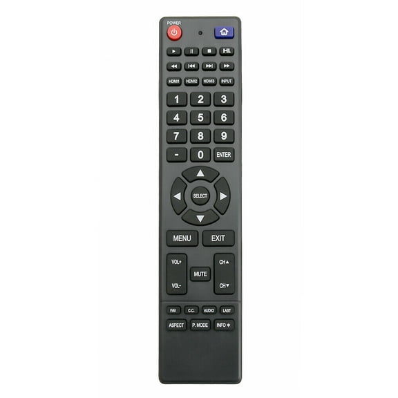 New 850125633 Remote for Hitachi TV LE43A509 LE43A6R9 LE49A509 LE49A6R9 LE50A6R9
