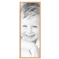 thumbnail image 2 of ArtToFrames 14" x 39" Red Oak Wood Picture Frame, 14x39 inch Brown Wood Poster Frame (WOM-4878),  Pack, 2 of 7