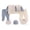 a11-Light Blue, variant on KPOPLK Preemie Newborn Baby Boy Girl Clothes Infant Clothing Top Pant Outfits Set Layette Essentials 7 Pieces One Size(0-3 Months,Light Pink)