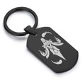 thumbnail image 1 of Stainless Steel Mage Fantasy Class Dog Tag Keychain Circle Ring, 1 of 2