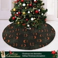 thumbnail image 6 of FMSHPON Halloween Cobweb Pattern Xmas Christmas Tree Skirt Stand Mat for Holiday Party Decoration Indoor Outdoor 48 inches, 6 of 6