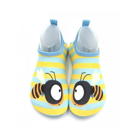 

Ymiytan Boys Soft Water Shoe Swim Cute Slip On Socks Surfing Quick Dry Round Toe Flats