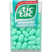 Tic Tac Mints, Wintergreen Singles, 1 oz (Pack of 8)