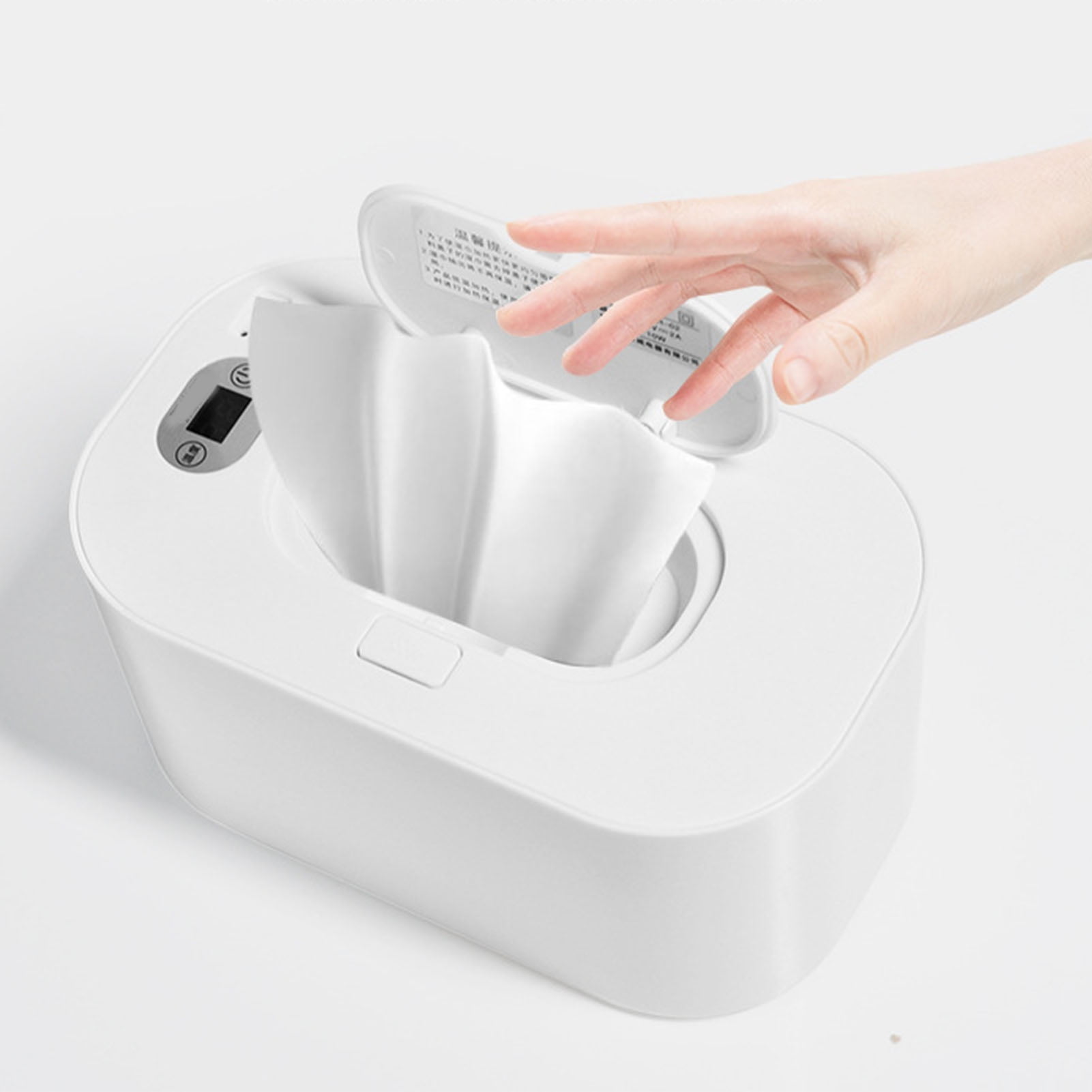 Wet Wipes Dispenser Heater, Large Capacity Portable Household Heating Box, Stay Hydrated Baby Wipe Warmer for Home (7LtBLlpF-12)