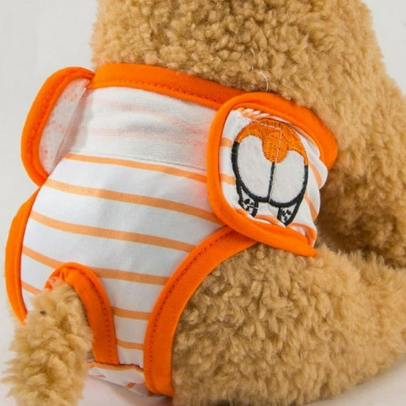 Dog Underwear, Soft and Comfortable Cotton Female Pet Sanitary Pants Puppy Physiological Pants Dog Diapers for Small Medium and Large Dogs