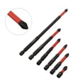 thumbnail image 2 of MYG 2/6pcs 25-150mm Non-slip PH2 Magnetic Batch Head Cross Screwdriver Drill Bit, 2 of 9