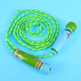 thumbnail image 4 of Children Adjustable Jumping Skipping Rope with Wooden Handle, 4 of 7