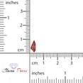 thumbnail image 4 of 1.5 ct 9x6mm Pear Cut VVS1 Natural Red Garnet January Birthstone, 4 of 4