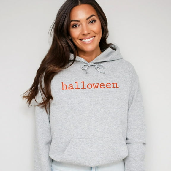 Halloween Typewriter - Women's Graphic Hoodie