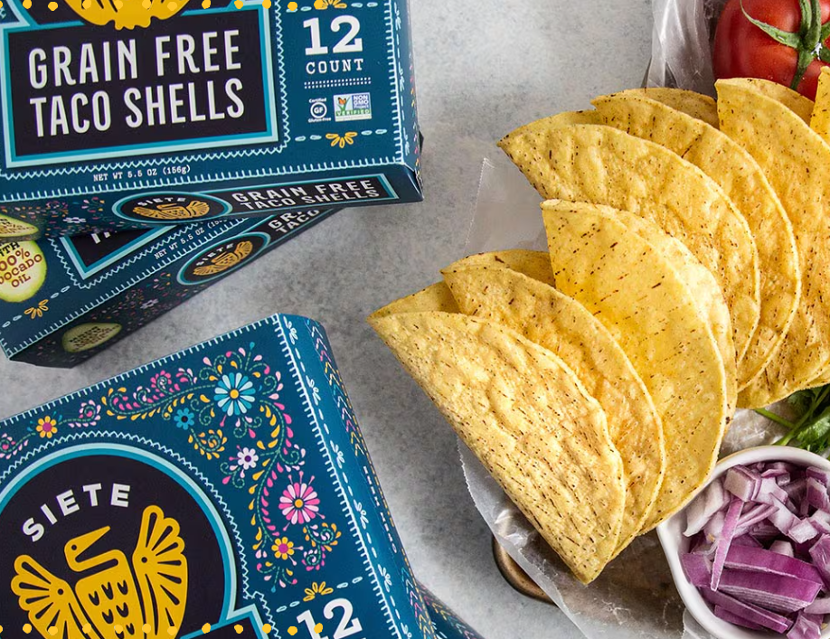 Siete Grain Free Taco Shells, Siete Grain Free Taco Shells
