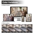 thumbnail image 4 of MJIAexp 2' x 10' Boho Floral Kitchen Runner Rug Machine Washable Runner Rug Non-Slip Hallway Runner Laundry Rug Throw Carpet for Living Room Bedroom Dining Room Entryway Kitchen Black, 4 of 9