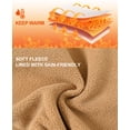 thumbnail image 7 of Men's Winter Fleece Pants Sherpa Lined Sweatpants Active Running Jogger Pants, 7 of 7