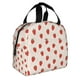 thumbnail image 2 of Easygdp Hand Drawn Strawberry Bolsa Térmica Premium - Tela Oxford Impermeable, Gran Capacidad, Bolsillo Frontal, Unisex para Trabajo, Escuela, Actividades al Aire Libre y Picnics, 2 of 8