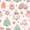 Yellow Red 02, variant on Erosebridal Christmas Waterproof Shower Curtain 72Wx72L Icon Bathroom Curtain, Teal White