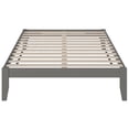 thumbnail image 3 of AFI Colorado Solid Wood Full Bed with USB Charging Station in Gray, 3 of 7