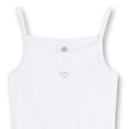 thumbnail image 2 of Sanetta Camiseta interior para niñas - Camiseta básica con motivo de corazón, algodón orgánico (Bio) Blanco 164, 2 of 3