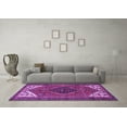 thumbnail image 3 of Ahgly Company Indoor Rectangle Persian Purple Traditional Area Rugs, 8' x 10', 3 of 4