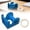 F, variant on White Paper Tape with Multi Use Dispenser, Surgical and Eyelash Extension Tape on Roll, Yards with Dispenser for Craft and Medical Use