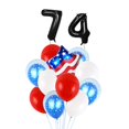 thumbnail image 2 of El , Estados , Raya, Bandera, Látex, Papel De Aluminio, De Independencia, Decoración yotijar Conjuntos de globos de bandera americana, 2 of 9