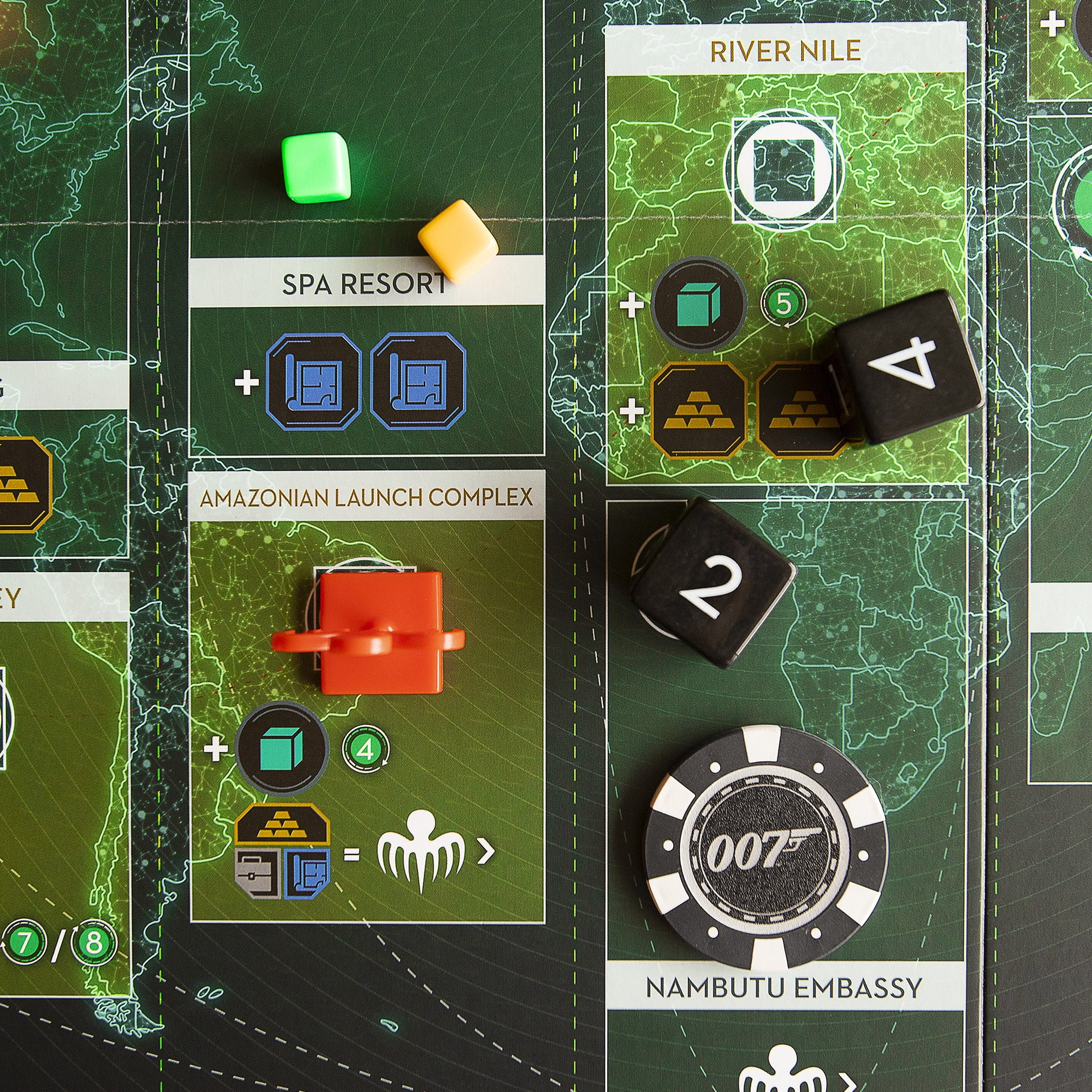 Modiphius Entertainment: Spectre: The Board Game - Strategy Board Game, Play As James Bond Villians, Licensed, Ages 14+, 2-4 Players, 45 Minutes