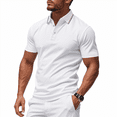 thumbnail image 1 of Camisa Casual de Corta para Hombre - Colección de Colores Lisos - Verano 2025 L, 1 of 7