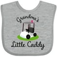 thumbnail image 3 of Inktastic Grandma's Little Caddy Golf Boys or Girls Baby Bib, 3 of 4