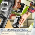 thumbnail image 3 of BISSELL CleanView XR Cordless 200W Stick Vacuum for Hard Floors, Area Rugs, and Upholstery, with Removeable Battery, Tangle-Free Brush Roll, LED Headlights, and 35 min runtime, Model 3789, 3 of 8