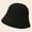 Black, variant on Autumn Winter New Knitted Bucket Hat Women Casual Outdoor Warm Fishman Hat Lady Solid Color Fashion Basin Hat Designer Style