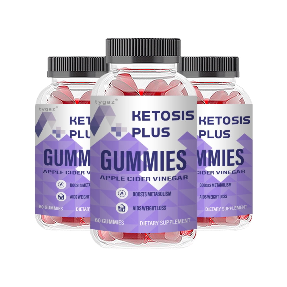 (3 Pack) KetosisPlus Ketosis Plus Apple Cider Vinegar Gummies