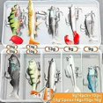 thumbnail image 2 of 10 X Mixed Soft Pike Lures,Pike Baits, Pike Rigs, Pike fishing lures, pike plugs, 2 of 5