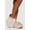 BEIGE, variant on Women's Cozy Faux Fur Round Toe Slippers