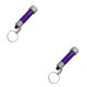 thumbnail image 2 of Eigraketly Linterna LED Acampar al aire libre Senderismo Caminar Antorcha de mano portátil con llave Linterna de aleación de aluminio 5LED Púrpura 2piezas Eigraketly CBP145101, 2 of 6