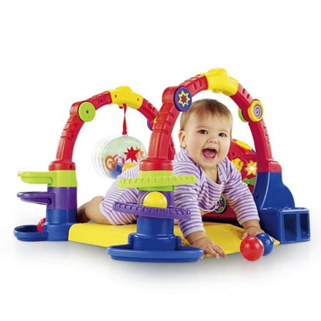 Fisher-Price Baby Playzone Crawl-to-Slide Arcade