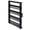 Black, variant on Slim Rolling Can and Spice Racks - Walnut