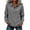 Black, variant on Women's Long Sleeve Crew Neck Sweatshirt, Casual Loose Pullover