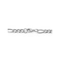 thumbnail image 3 of West Coast Jewelry Men's Stainless Steel Polished Figaro Chain Necklace (7mm) - 24", 3 of 5