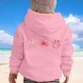 thumbnail image 5 of Little Girl'S Hoodie Long Sleeve Soft Sweatshirt Graphic Hoody Kids Cute Pullovers Top Girls Clothing Pink Size 7-8T, 5 of 6