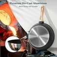 thumbnail image 5 of 12 Pcs Nonstick Cookware Set, Black  Induction Pots and Pans with Non-Toxic Coating, 5 of 8