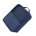 thumbnail image 2 of Matsuzay Bolsa de almacenamiento para zapatos, suministros para el hogar, organizador de zapatos, tamaño compacto, gran capacidad, multicolor, Almacenamiento y organización del hogar Azul marino, 2 of 6