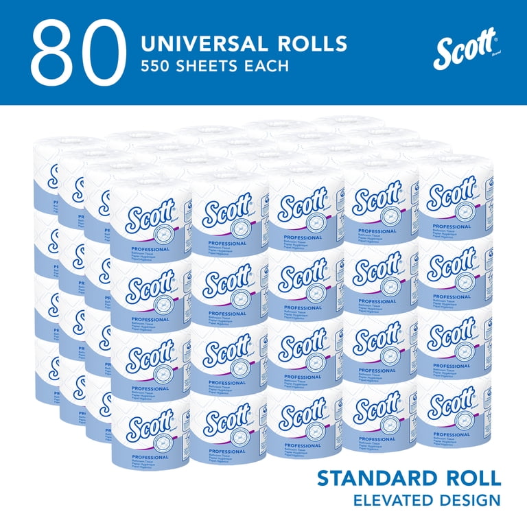 Scott Professional Standard Roll Toilet Paper, 80-Pack, 2-Ply photo 2