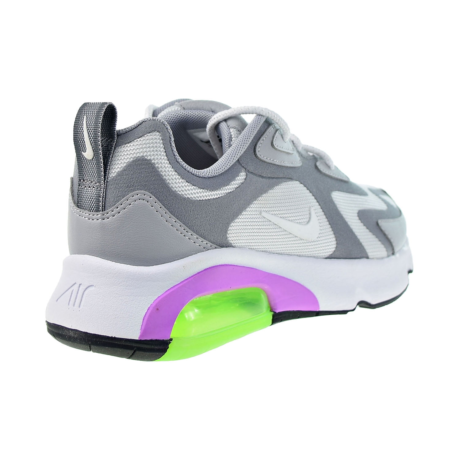 Nike Womens Air Max 200 Shoes Pure Platinum/White-Cool Grey AT6175