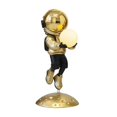thumbnail image 1 of estatua del , estatua escultura figurilla decoración,figuritas de estatuas de decoración de escritorio de mesa para el hogar,escultura de resina Night Light boda Dorado mayimx estatua del astronauta, 1 of 7