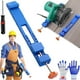 thumbnail image 1 of Abrazadera guía ajustable para sierra circular | Herramienta de posicionamiento de precisión para corte y fresado de madera | Mecanismo de bloqueo bidireccional | Compatible con sierras de 145 mm a, 1 of 5